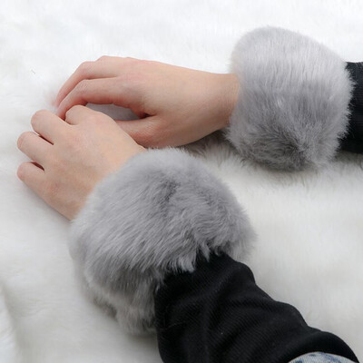 Luxury Clothing Coat Sleeves Accessory Winter Thick Windproof Warm Hand Ring Fashion Women Faux Fur Gloves Cuff Wrist
Luxury Clothing Coat Sleeves Accessory Winter Thick Windproof Warm Hand Ring Fashion Women Faux Fur Gloves Cuff Wrist