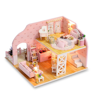 Gotoamei 3D Wooden DIY Miniature House Furniture LED House Puzzle Decorate Creative Gifts
Gotoamei 3D Wooden DIY Miniature House Furniture LED House Puzzle Decorate Creative Gifts