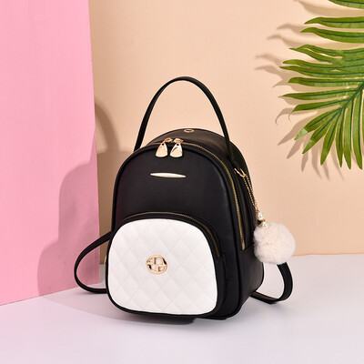 2019 summer new Korean version of the shoulder bag backpack simple handbag PU leather cool fashion backpack
2019 summer new Korean version of the shoulder bag backpack simple handbag PU leather cool fashion backpack