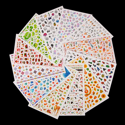 〖Follure〗12Patterns Water Decals Nail Art Transfer Stickers Big Sheet Manicure Decoration
〖Follure〗12Patterns Water Decals Nail Art Transfer Stickers Big Sheet Manicure Decoration