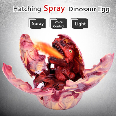 Siaonvr Voice Control Light Simulation Hatching Spray Dinosaur Egg Christmas Toy Gift
Siaonvr Voice Control Light Simulation Hatching Spray Dinosaur Egg Christmas Toy Gift