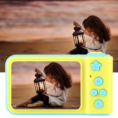 Greensen 2 Inch Screen 1080P HD Children Toy Digital Video Camera Kids Blue&Yellow
Greensen 2 Inch Screen 1080P HD Children Toy Digital Video Camera Kids Blue&Yellow