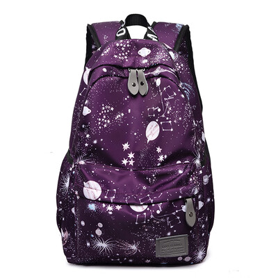 Tailored Couple Shoulder Bag Starry Sky Pattern Backpack Casual Large Capacity Backpack
Tailored Couple Shoulder Bag Starry Sky Pattern Backpack Casual Large Capacity Backpack