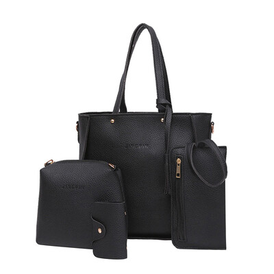 Crossbody Bag Women Four Set Leather Handbag Women Shoulder Bags Women Four Pieces Tote Wallet Shoulder Bags Leather Women 2019
Crossbody Bag Women Four Set Leather Handbag Women Shoulder Bags Women Four Pieces Tote Wallet Shoulder Bags Leather Women 2019