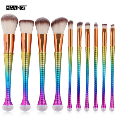 〖Follure〗New Arrival 10Pc Mermaid Foundation Eyeshadow Contour Eye Lip Makeup Brushes Set
〖Follure〗New Arrival 10Pc Mermaid Foundation Eyeshadow Contour Eye Lip Makeup Brushes Set