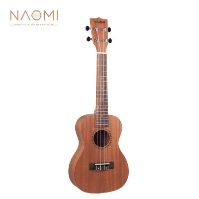 NAOMI 26 Inch Ukulele Sapele Topboard Rosewood Fretboard&Bridge Nylon Strings Musical Instrument Toy Guitar Ukeleles for Begin
NAOMI 26 Inch Ukulele Sapele Topboard Rosewood Fretboard&Bridge Nylon Strings Musical Instrument Toy Guitar Ukeleles for Begin
