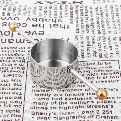 Greensen 30ml Stainless Steel Bar Measuring Cup with Handle Bartender Mixer Measure Tool Bar Measuring Cup Cocktail Mixer
Greensen 30ml Stainless Steel Bar Measuring Cup with Handle Bartender Mixer Measure Tool Bar Measuring Cup Cocktail Mixer