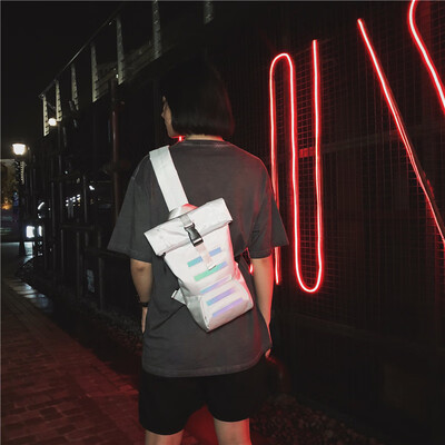 Sports port stylist bag slanted reflected tide brand chest bag hip-hop bungee jumping bag female male street single shoulder man i
Sports port stylist bag slanted reflected tide brand chest bag hip-hop bungee jumping bag female male street single shoulder man i