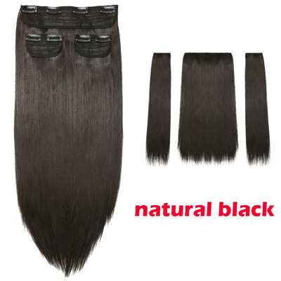 20" Clip In Hair Extension 3 Pcs 8 Clips 34 Full Head Real Thick Hairpiece Clip In Curly Straight Synthetic Heat Resistant Hair
20" Clip In Hair Extension 3 Pcs 8 Clips 34 Full Head Real Thick Hairpiece Clip In Curly Straight Synthetic Heat Resistant Hair