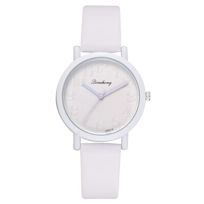 Fashion casual ladies watch Korean fashion belt womens watch trend personality PU quartz watch
Fashion casual ladies watch Korean fashion belt womens watch trend personality PU quartz watch