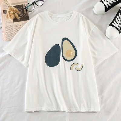 Women Loose Crew Neck Short Sleeve Printed Summer Plus Size Casual T-shirt Tops
Women Loose Crew Neck Short Sleeve Printed Summer Plus Size Casual T-shirt Tops