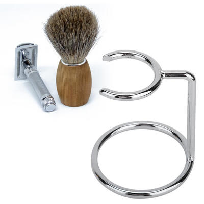 Greensen Men Stainless Steel Shaving Brush Stand Razor Holder for Salon Home Travel Use
Greensen Men Stainless Steel Shaving Brush Stand Razor Holder for Salon Home Travel Use