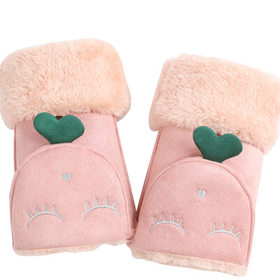 MAXVIVI wool gloves female autumn&winter half finger gloves ladies warm outdoor plus velvet thickening cute student gloves WST843101 pink
MAXVIVI wool gloves female autumn&winter half finger gloves ladies warm outdoor plus velvet thickening cute student gloves WST843101 pink