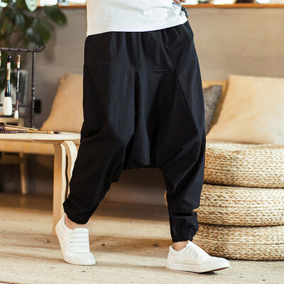 Gobestart Mens Casual Fashion Loose Pure Color Hip Hop Style Cotton And Linen Length Pant
Gobestart Mens Casual Fashion Loose Pure Color Hip Hop Style Cotton And Linen Length Pant