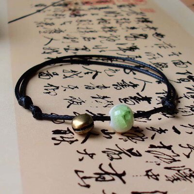 Handmade Ceramic Beads Bracelet Small Tinkle Bell Flower Adjustable Chain Boho BraceletsJewelry
Handmade Ceramic Beads Bracelet Small Tinkle Bell Flower Adjustable Chain Boho BraceletsJewelry