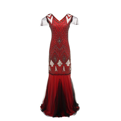 〖Follure〗Women Vintage 1920s Bead Fringe Sequin Embellished Party Flapper Gatsby Dress
〖Follure〗Women Vintage 1920s Bead Fringe Sequin Embellished Party Flapper Gatsby Dress
