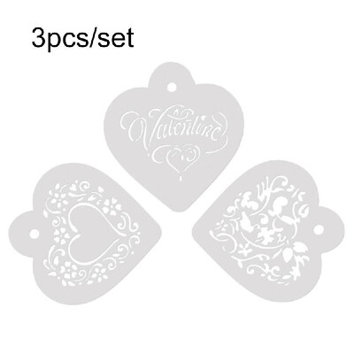 3pcsset Cake Cookie Stencil Mold Heart Flower Words Fondant Set for Wedding Cake Side Decoration Mould Baking Pastry Spray Tool
3pcsset Cake Cookie Stencil Mold Heart Flower Words Fondant Set for Wedding Cake Side Decoration Mould Baking Pastry Spray Tool