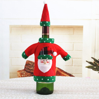 FUNNYBUNNY Christmas Sweater Wine Bottle Cover Handmade Wine Bottle Sweater for Christmas Decorations Party Decorations
FUNNYBUNNY Christmas Sweater Wine Bottle Cover Handmade Wine Bottle Sweater for Christmas Decorations Party Decorations