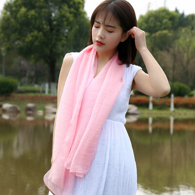 New Korean version of the large solid color simulation silk beach towel ladies scarf pleated chiffon scarf shawl
New Korean version of the large solid color simulation silk beach towel ladies scarf pleated chiffon scarf shawl