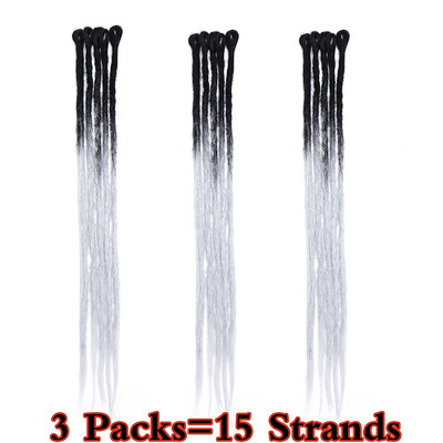 Dreadlock Extension Ombre For Hip-Hop Synthetic Heat Resistant Crochet Braiding Hair Handmade Extension Twist Braiding For Women
Dreadlock Extension Ombre For Hip-Hop Synthetic Heat Resistant Crochet Braiding Hair Handmade Extension Twist Braiding For Women