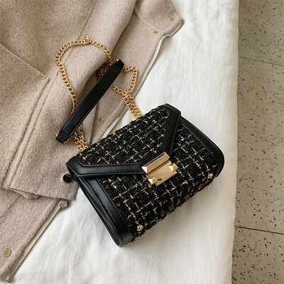 Ins Early Autumn Retro Small Bag Chain Wool Small Square Bag Womens New 2019 Joker Lock Single Shoulder Messenger Bag
Ins Early Autumn Retro Small Bag Chain Wool Small Square Bag Womens New 2019 Joker Lock Single Shoulder Messenger Bag
