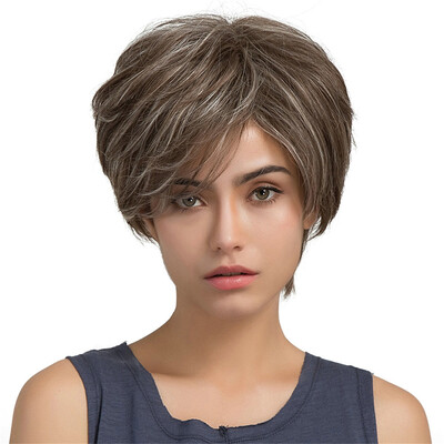〖Follure〗Fashion Color Mixing Side Fringe Curly Lace Hair Wave Human Hair Female Wigs
〖Follure〗Fashion Color Mixing Side Fringe Curly Lace Hair Wave Human Hair Female Wigs
