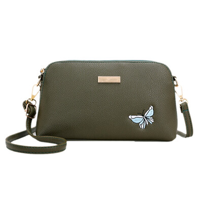 Tailored Women Bag Pure Color Butterfly Embroidery Messenger Bags Shoulder Bag
Tailored Women Bag Pure Color Butterfly Embroidery Messenger Bags Shoulder Bag