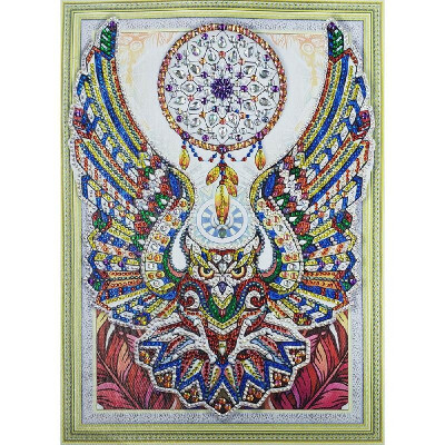 Special Shaped 5D DIY Diamond Painting Owl Picture Of Rhinestones Dream Catcher Diamond Embroidery Animals Size 3040cm
Special Shaped 5D DIY Diamond Painting Owl Picture Of Rhinestones Dream Catcher Diamond Embroidery Animals Size 3040cm