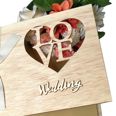 Handmade Mr Mrs Love Wedding Guest Book Wooden DIY Signature Sign in Book with Ribbon Decoration Bridal Engagement Present
Handmade Mr Mrs Love Wedding Guest Book Wooden DIY Signature Sign in Book with Ribbon Decoration Bridal Engagement Present