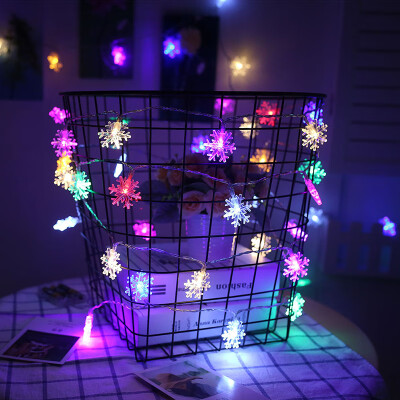 2M 20LED Snowflake String Fairy Lights Year Xmas Party Wedding Garden Light Lamp Christmas Decoration Lights
2M 20LED Snowflake String Fairy Lights Year Xmas Party Wedding Garden Light Lamp Christmas Decoration Lights
