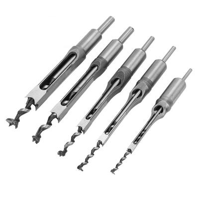 Greensen 5pc Square Hole Mortiser Drill Bit Woodworking Twist Drill Kits Mortising Hole Drills DIY Tool
Greensen 5pc Square Hole Mortiser Drill Bit Woodworking Twist Drill Kits Mortising Hole Drills DIY Tool