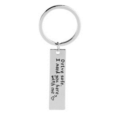 Goods Personalized Keychain Drive Safe Boyfriend Gift Aluminum Couples Keychain Engraved Keychain
Goods Personalized Keychain Drive Safe Boyfriend Gift Aluminum Couples Keychain Engraved Keychain