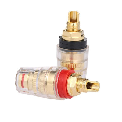 1 Pair Gold Plated 4MM Banana Plug Terminal Binding Post Left&Right Channels for Speaker Amplifier High Quality Red&Black
1 Pair Gold Plated 4MM Banana Plug Terminal Binding Post Left&Right Channels for Speaker Amplifier High Quality Red&Black