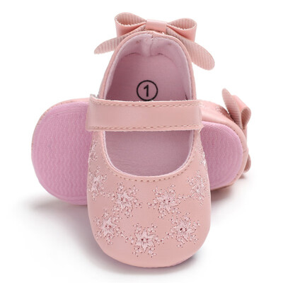 Baby Girl The First Walker Bow Embroidery Flowers Non-slip Soft bottom Baby Princess shoes Spring Summer Childrens
Baby Girl The First Walker Bow Embroidery Flowers Non-slip Soft bottom Baby Princess shoes Spring Summer Childrens