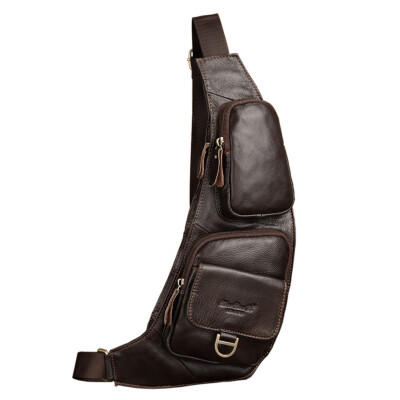 Men Leather Vintage Sling Bag Multipurpose Casual Backpack Chest Shoulder Crossbody Pack Business Outdoor Travel Daypack Rusksack
Men Leather Vintage Sling Bag Multipurpose Casual Backpack Chest Shoulder Crossbody Pack Business Outdoor Travel Daypack Rusksack