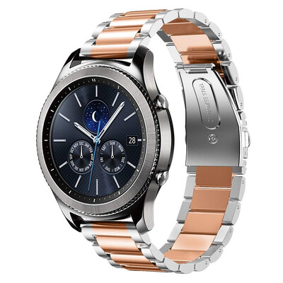 ECSEM Stainless Steel Watch Bands 22mm Quick Release Metal Band Rose Gold Black Gold for Men
ECSEM Stainless Steel Watch Bands 22mm Quick Release Metal Band Rose Gold Black Gold for Men