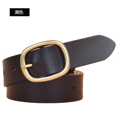Womens leather belt Japanese word buckle casual wild OL Korean jeans with simple pin buckle fashion Europe&the Unit
Womens leather belt Japanese word buckle casual wild OL Korean jeans with simple pin buckle fashion Europe&the Unit