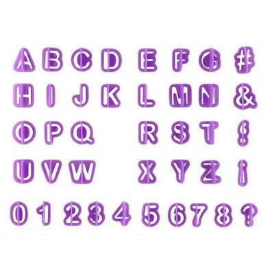 40 PCS Letter Digital Plastic Cookie Mold Fondant Cake Decoration Printing Mold Home Garden Kitchen Dining Bake Ware
40 PCS Letter Digital Plastic Cookie Mold Fondant Cake Decoration Printing Mold Home Garden Kitchen Dining Bake Ware