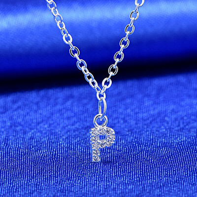 Sale 1PC Women Girls 26 Letter Pendant Necklace Graceful Unique Adjustable Silvery Letter Pendant Necklaces
Sale 1PC Women Girls 26 Letter Pendant Necklace Graceful Unique Adjustable Silvery Letter Pendant Necklaces