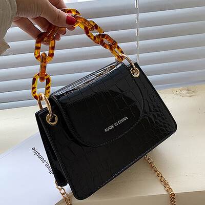 Summer bag women2019 new tide fashion alligator pattern single-shoulder single-shoulder small square bag
Summer bag women2019 new tide fashion alligator pattern single-shoulder single-shoulder small square bag
