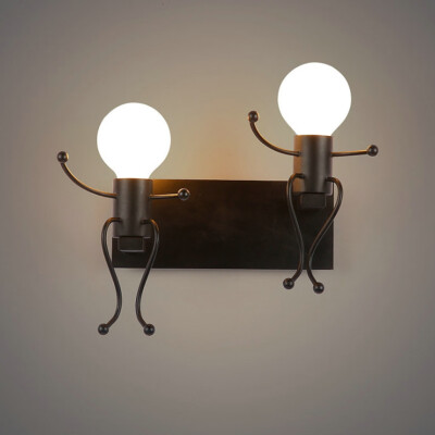 〖Follure〗Double Heads Creative Industrial Robot Wall Lights Sconce Lamp Light Fittings
〖Follure〗Double Heads Creative Industrial Robot Wall Lights Sconce Lamp Light Fittings