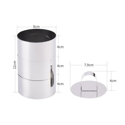 Stainless Steel Mousse Ring Fondant Mousse Ring Circle Baking Mould Cake Baking Tool Cake Mould Round Cake Decorating Tools
Stainless Steel Mousse Ring Fondant Mousse Ring Circle Baking Mould Cake Baking Tool Cake Mould Round Cake Decorating Tools