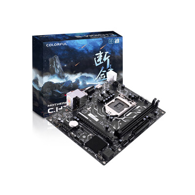 Colorful H310M-E V20 Motherboard Mainboard Systemboard Intel LGA 1151 Coffee Lake- Processor DDR4 SATA30 6Gbs mATX for Desktop
Colorful H310M-E V20 Motherboard Mainboard Systemboard Intel LGA 1151 Coffee Lake- Processor DDR4 SATA30 6Gbs mATX for Desktop