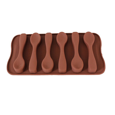 6 Holes Spoon Shape Chocolate Molds Silicone DIY Cake Decoration Molds Jelly Ice Baking Mould Spoon Cake Moulds 1 PCS
6 Holes Spoon Shape Chocolate Molds Silicone DIY Cake Decoration Molds Jelly Ice Baking Mould Spoon Cake Moulds 1 PCS