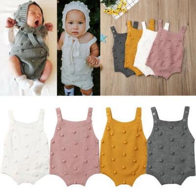 Newborn Baby Boy Girl Knitted Romper Jumpsuit Winter Clothes Overalls Outfits US
Newborn Baby Boy Girl Knitted Romper Jumpsuit Winter Clothes Overalls Outfits US
