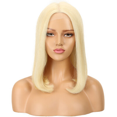 Noble Short Lace Front Human Hair Wigs Honey Blonde 613 Human Hair Lace Frontal Wig Brazilian Hair Bob Wig
Noble Short Lace Front Human Hair Wigs Honey Blonde 613 Human Hair Lace Frontal Wig Brazilian Hair Bob Wig
