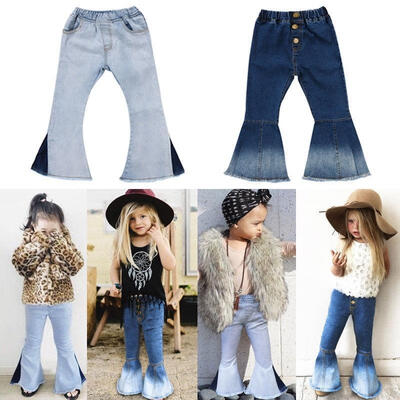 Fashion Toddler Baby Kids Girls Denim Bell Bottom Pants Jeans Wide Leg Trousers 2-7Yrs
Fashion Toddler Baby Kids Girls Denim Bell Bottom Pants Jeans Wide Leg Trousers 2-7Yrs