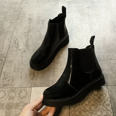 Joker Martins Female Autumn Korean ulzzang Street Shot Short Boots Round Head Thick Bottom Chelsea Boots Tide
Joker Martins Female Autumn Korean ulzzang Street Shot Short Boots Round Head Thick Bottom Chelsea Boots Tide