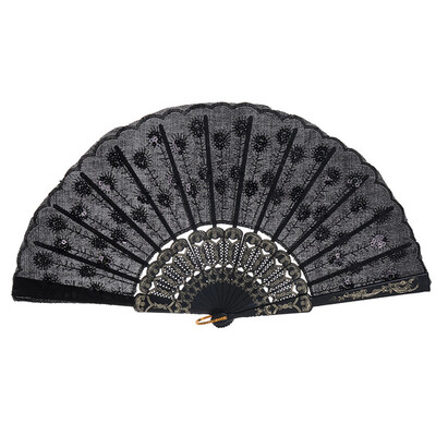 Siaonvr Best Chinese Style Dance Wedding Party Lace Silk Folding Hand Held Flower Fan
Siaonvr Best Chinese Style Dance Wedding Party Lace Silk Folding Hand Held Flower Fan