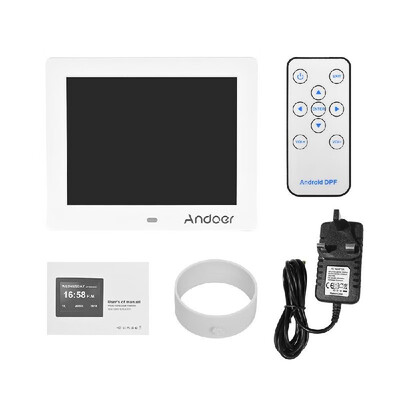 Andoer 8 Inch Digital Alarm & Photo Frame LED Screen Simple Eletronic Photo Album Support ClockPhotoVideo for Elder People With
Andoer 8 Inch Digital Alarm & Photo Frame LED Screen Simple Eletronic Photo Album Support ClockPhotoVideo for Elder People With